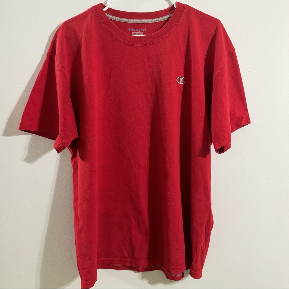 Champion Red Short Sleeve Shirt
